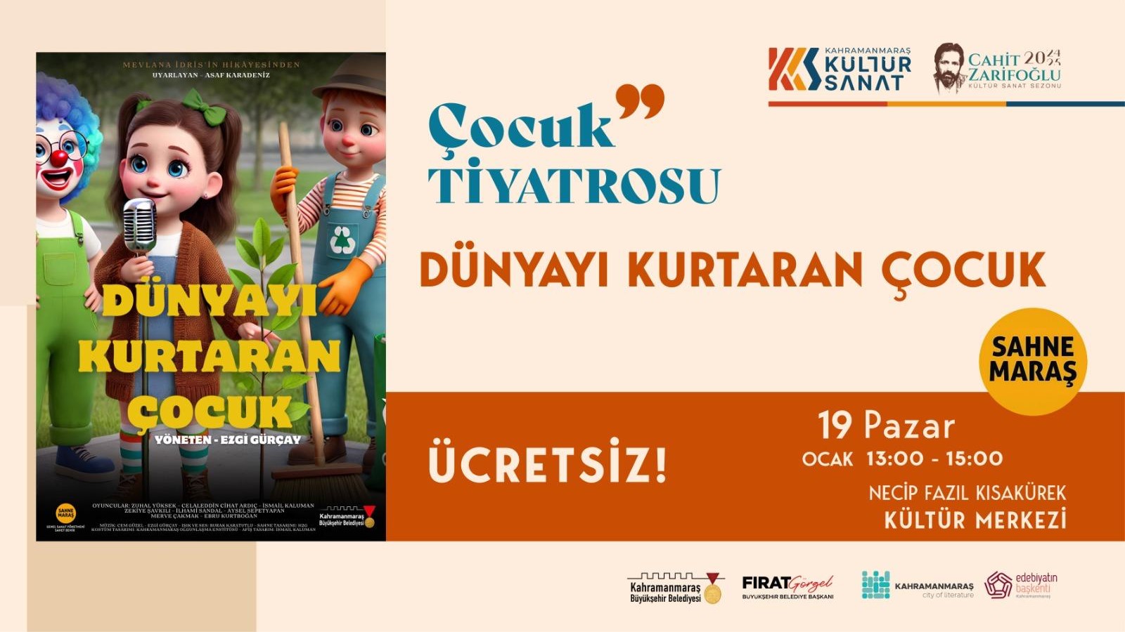 Büyükşehir Belediyesi, çocukların yarıyıl tatilini daha eğlenceli hale getirmek için