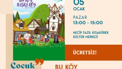 Büyükşehir Belediyesi, 2025 kültür sanat sezonunu “Bu Köy Başka Köy”