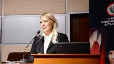 14. Bölge Kahramanmaraş Eczacı Odası Başkanı Ebru Kaya, kamu ve