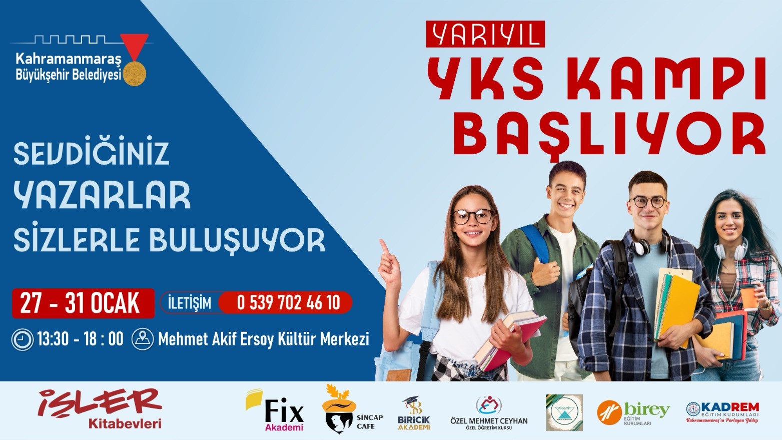 Büyükşehir Belediyesi ve paydaş kurumlar iş birliğiyle üniversite adaylarına yönelik