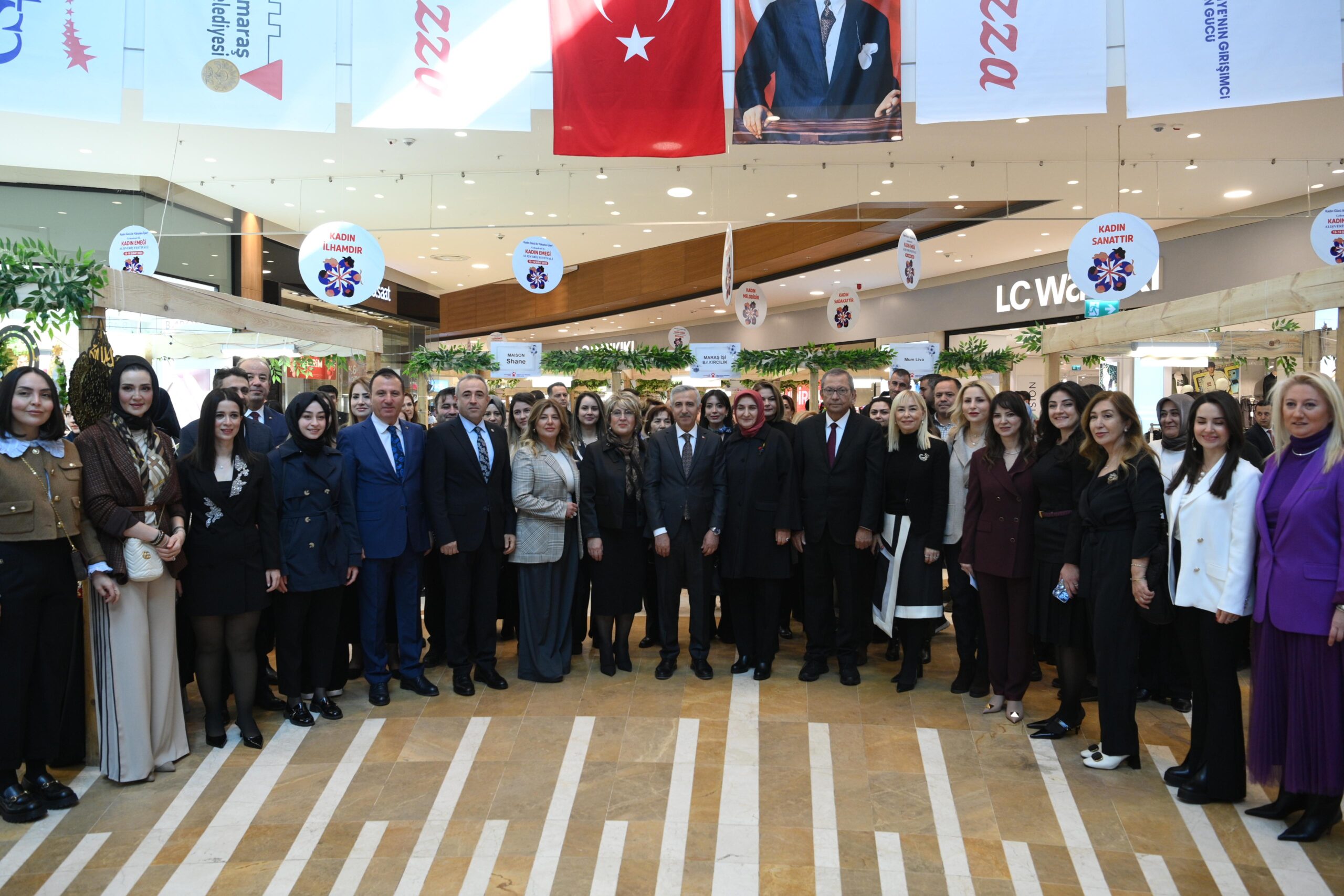 Büyükşehir Belediyesi, KMTSO, TOBB Kahramanmaraş Kadın Girişimciler Kurulu ve Piazza
