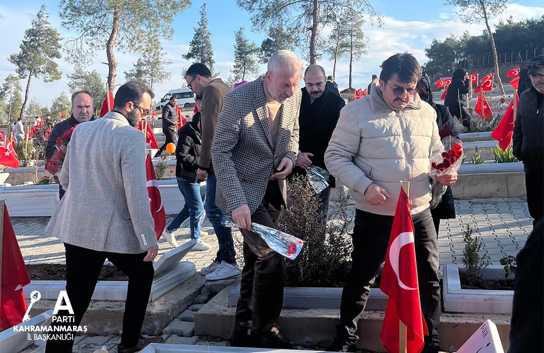 Anahtar Parti Kahramanmaraş İl Başkanı Fatin Rüştü Kayıran, ilçe başkanları,