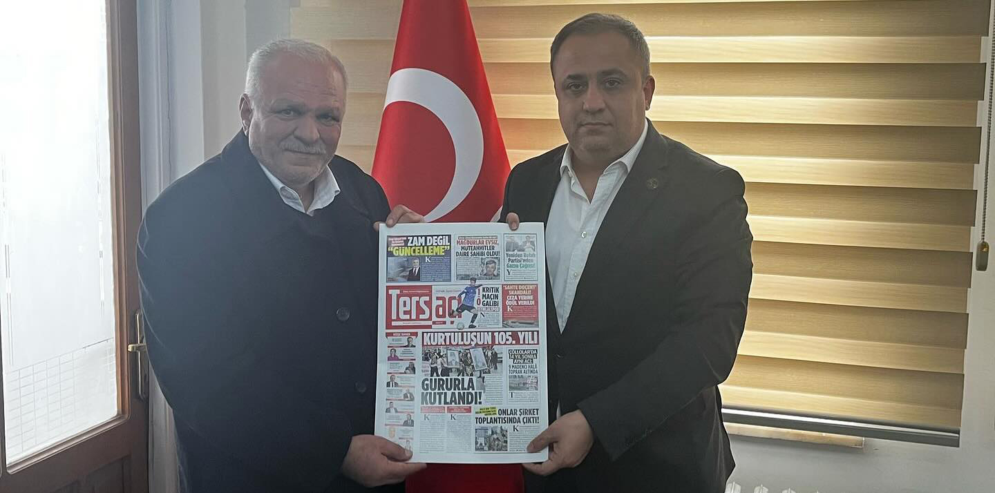 Kahramanmaraş’ta yayın hayatına başlayan Ters Açı Gazetesi imtiyaz sahibi Yaşar