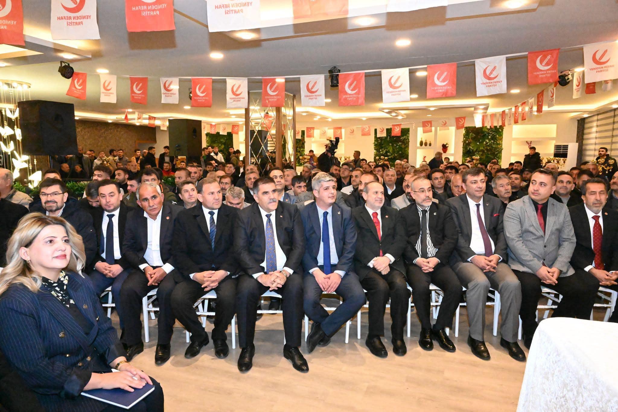 Yeniden Refah Partisi’nin Şubat ayı Kahramanmaraş İl Divan Toplantısı, parti