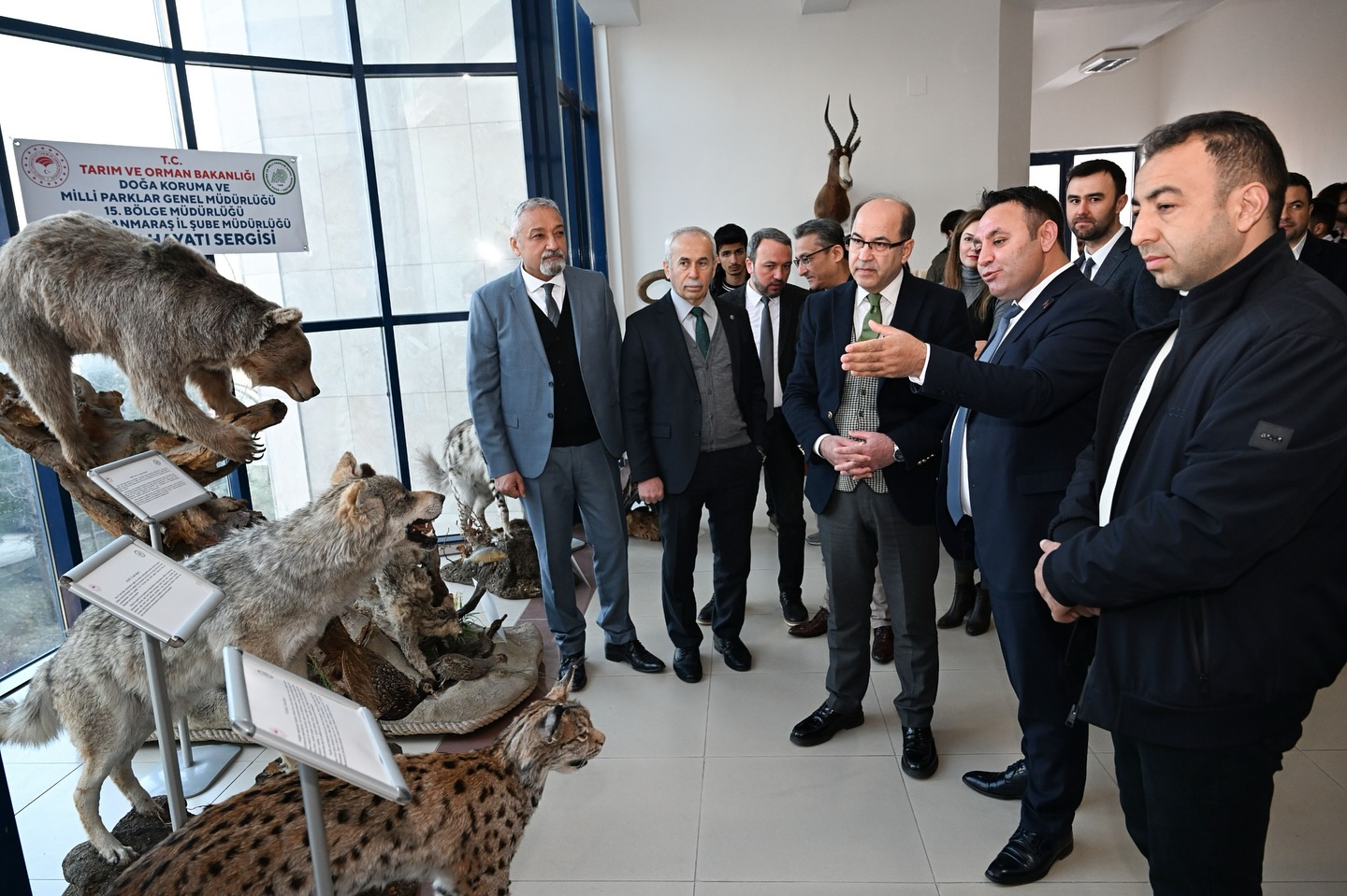Kahramanmaraş’ta Yaşayan Yaban Hayvanları Tahnit Sergisi Açıldı! 1 481788907 18443765602073460 5328039390394592065 n