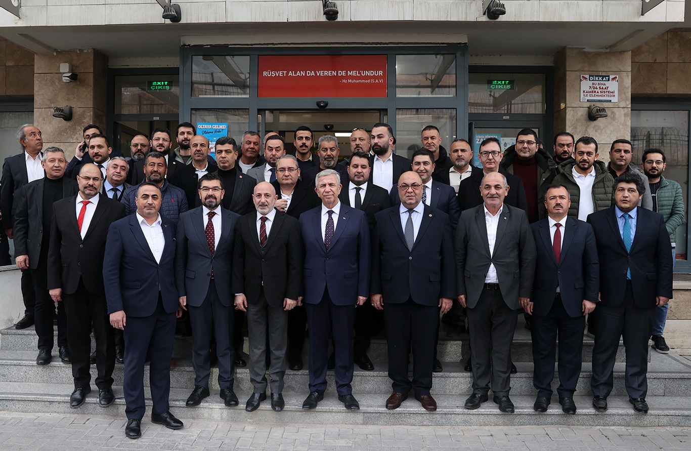 Ankara Büyükşehir Belediye Başkanı Mansur Yavaş, Dulkadiroğlu Belediye Başkanı Mehmet