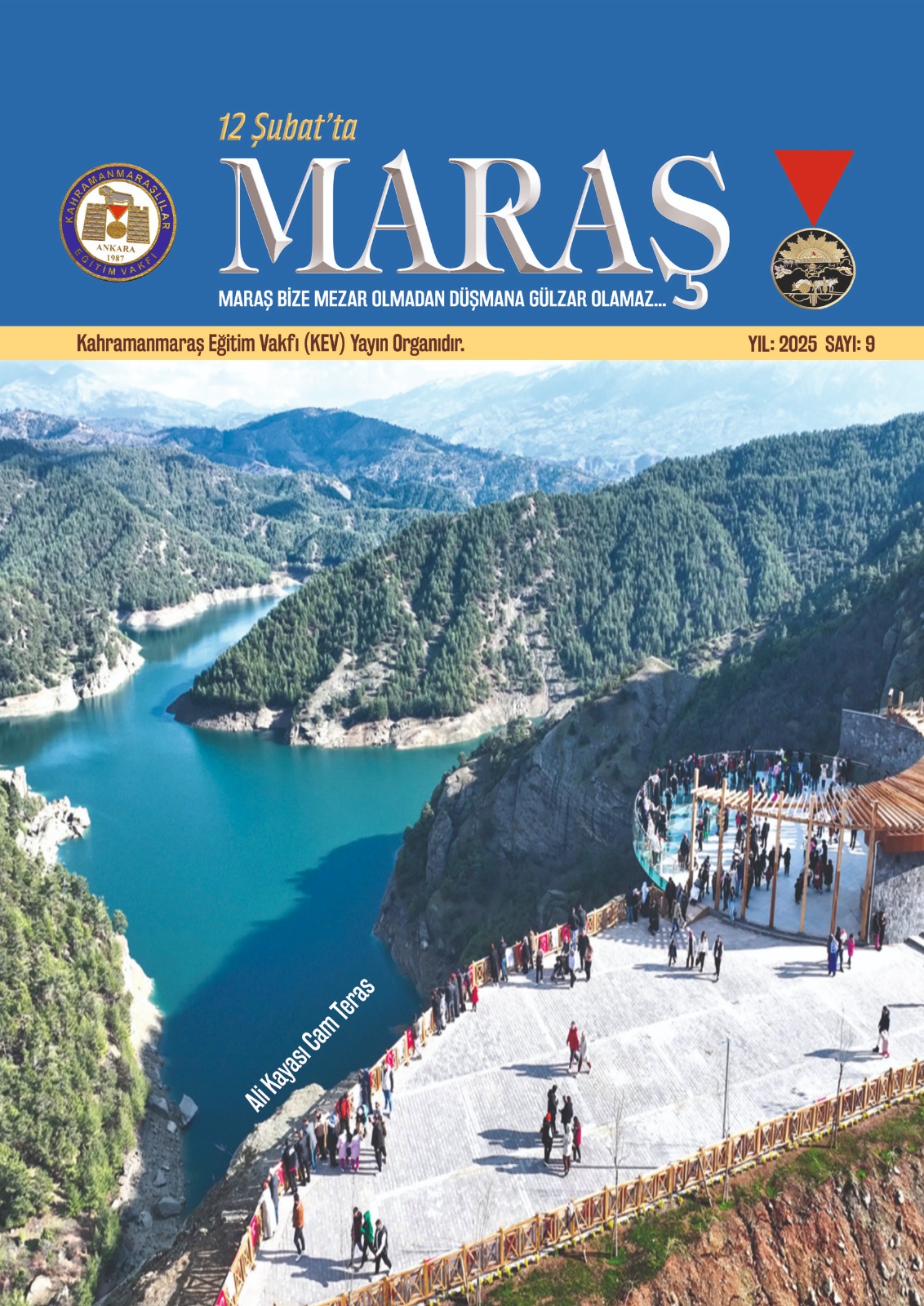 Maraş Dergisi’nin 9. sayısı, 12 Şubat itibarıyla okuyucularıyla buluştu.