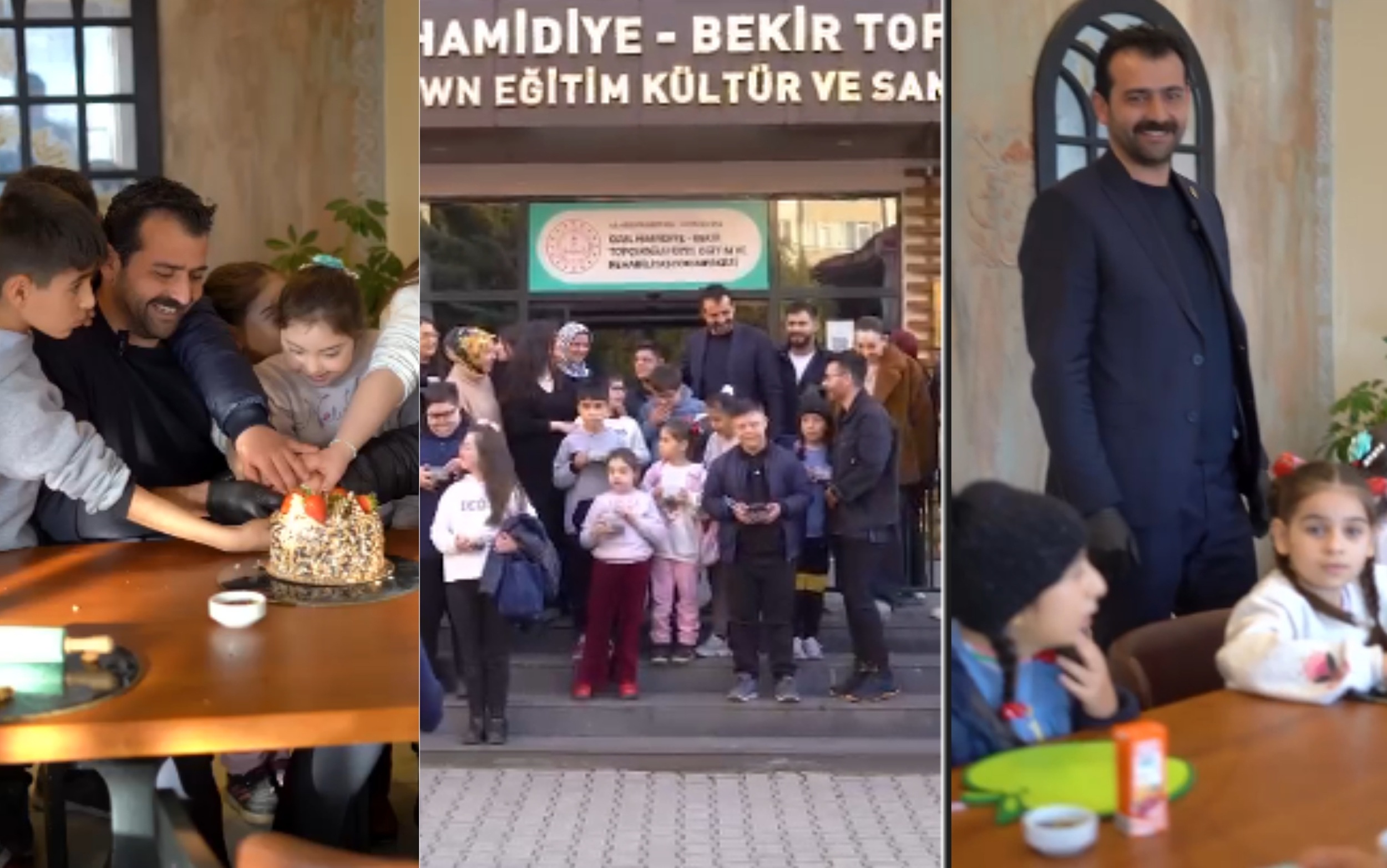 Kahramanmaraş Ülkü Ocakları İl Başkanı Ali Rıza Gedemenli ve beraberindeki