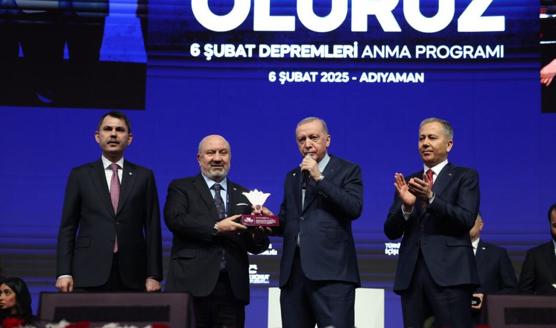 Vakıf Katılım Genel Müdürü Mehmet Ali Akben’e, asrın felaketinin ardından