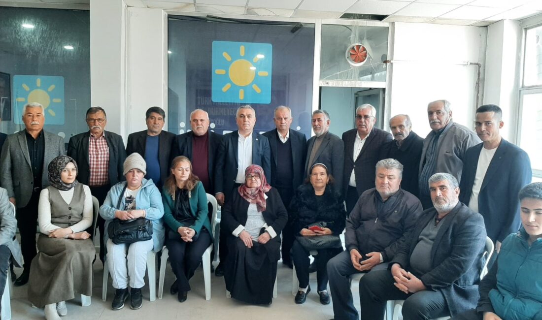 İYİ Parti İl Başkanı Süleyman Tekerek, hafta sonu da saha
