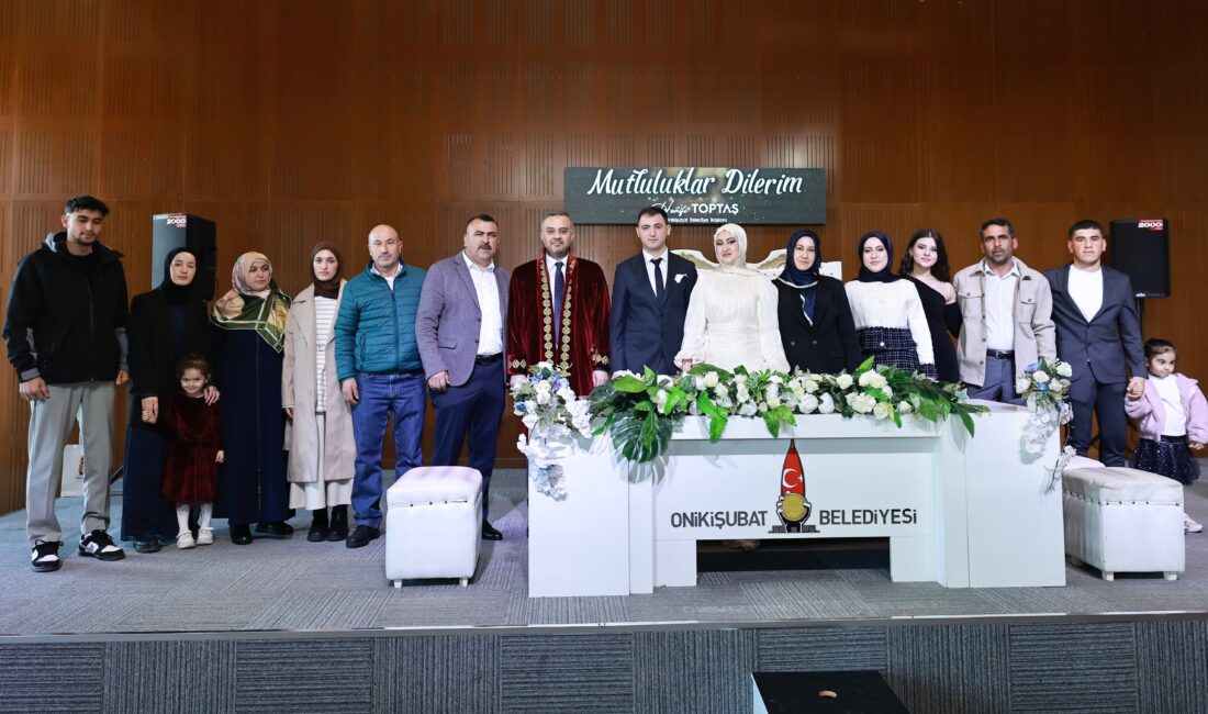 Onikişubat Belediyesi, 14 Şubat Sevgililer Günü dolayısıyla anlamlı bir etkinliğe