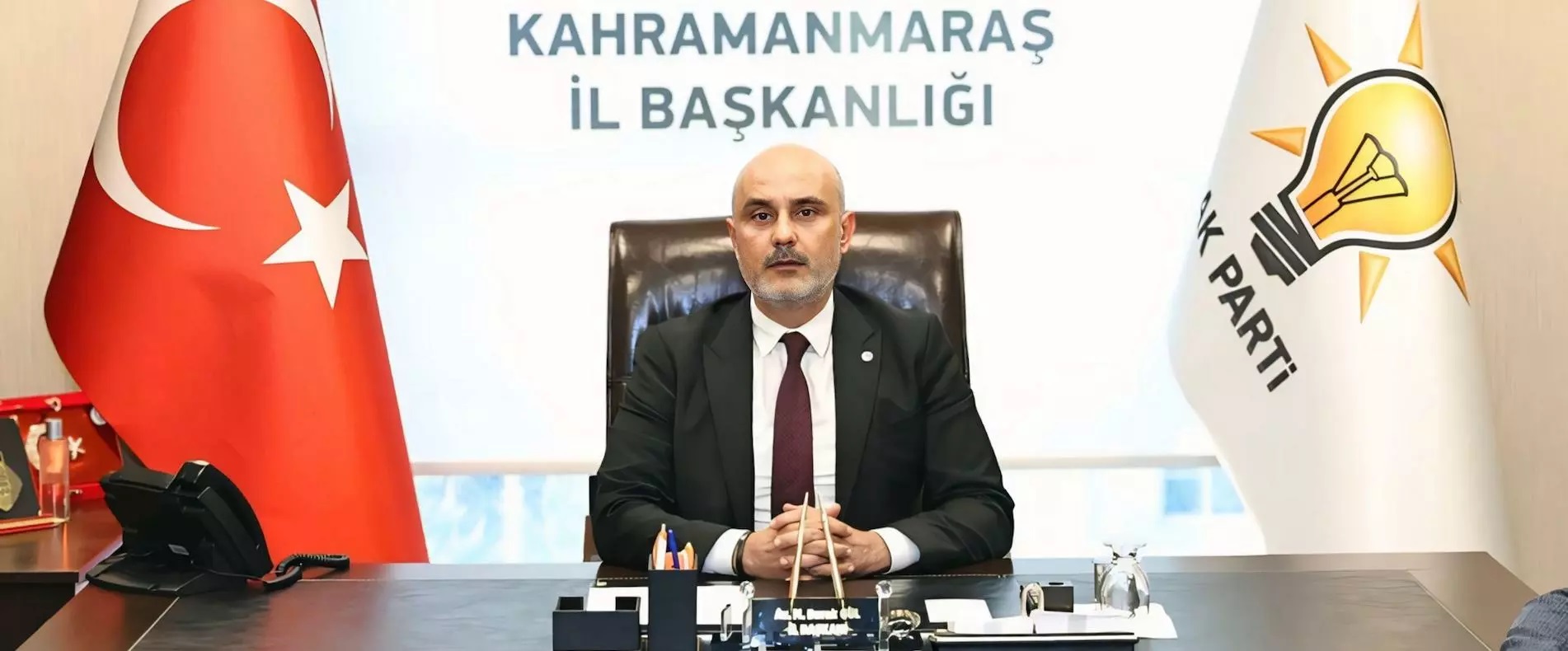 AK Parti Kahramanmaraş İl Başkanı Muhammed Burak Gül, şehrin düşman