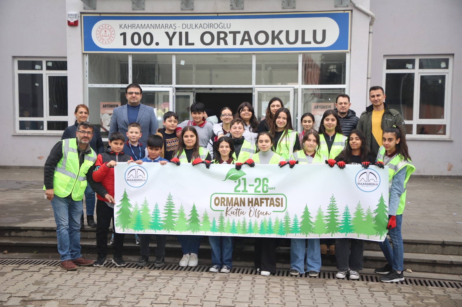 Dulkadiroğlu Belediyesi Park ve Bahçeler Müdürlüğü ekipleri, 21-26 Mart tarihleri