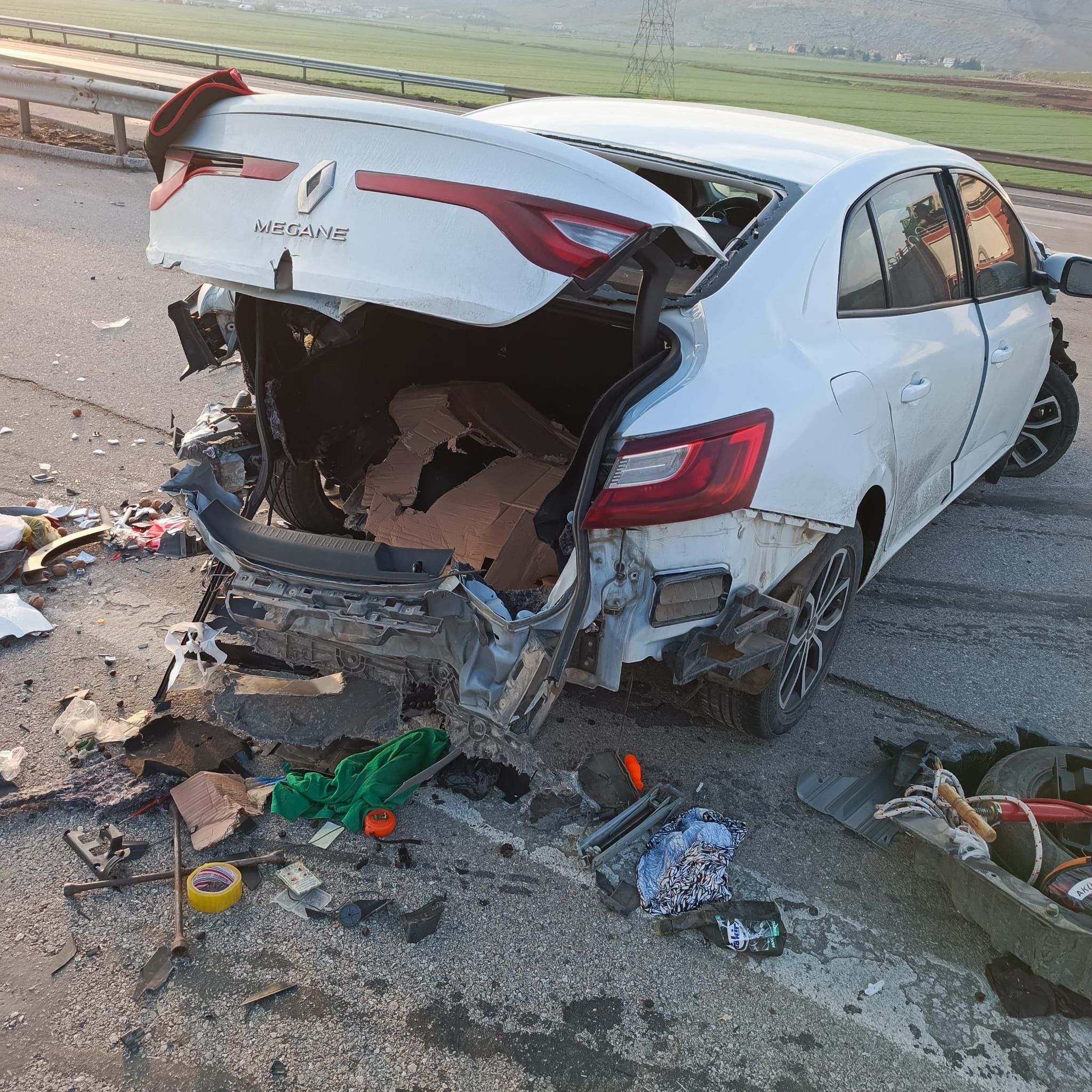 Kahramanmaraş’ın Pazarcık ilçesine bağlı Narlı Mahallesi Çöçeli mevkiinde meydana gelen