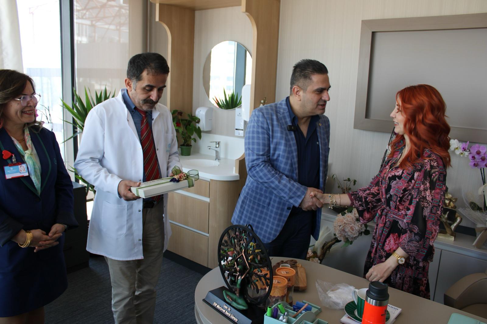 HG Hospital Yönetimi 14 Mart Tıp Bayramı münasebetiyle kurumlarında görev