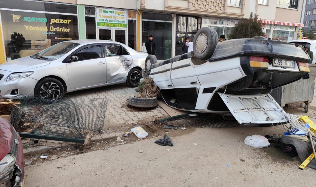 Kahramanmaraş’ın Afşin ilçesinde trafik kazası meydana geldi. Kazada bir araç