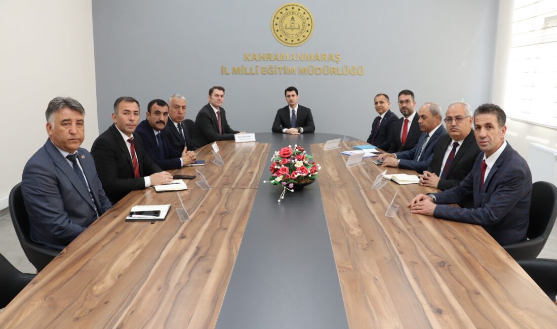 Millî Eğitim Bakan Yardımcısı Muhammet Bilal Macit, Kahramanmaraş’ta eğitim alanındaki