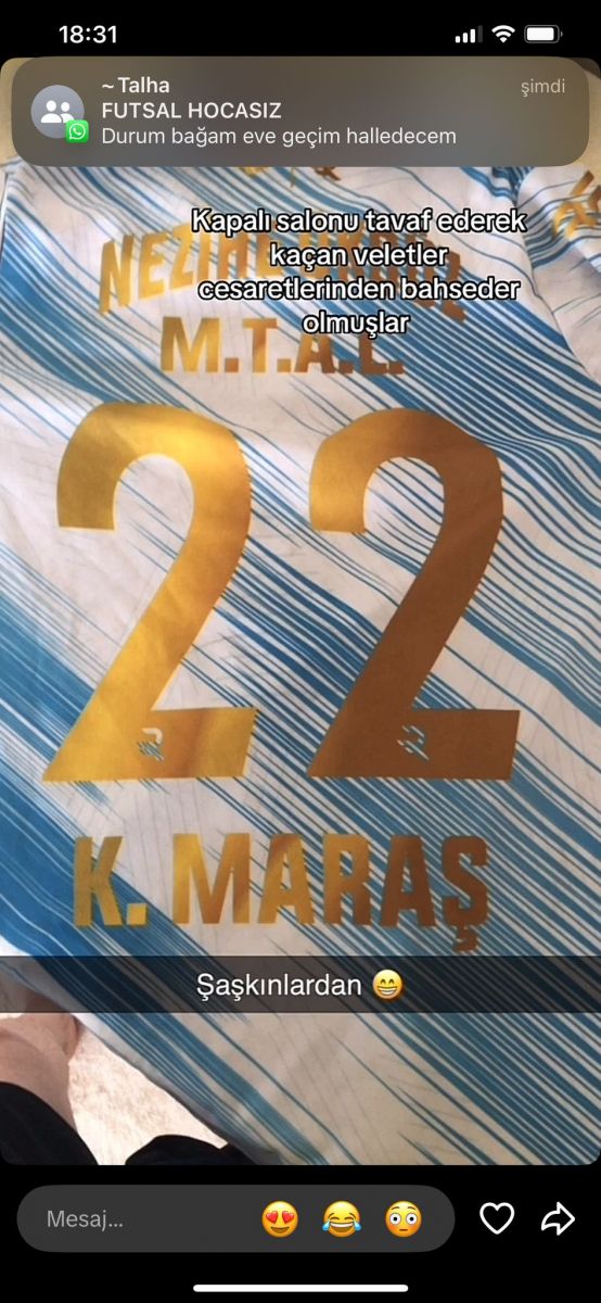 Gaziantep Yurt Spor Salonu'nda 16 Mart 2025 tarihinde oynanan Kahramanmaraş