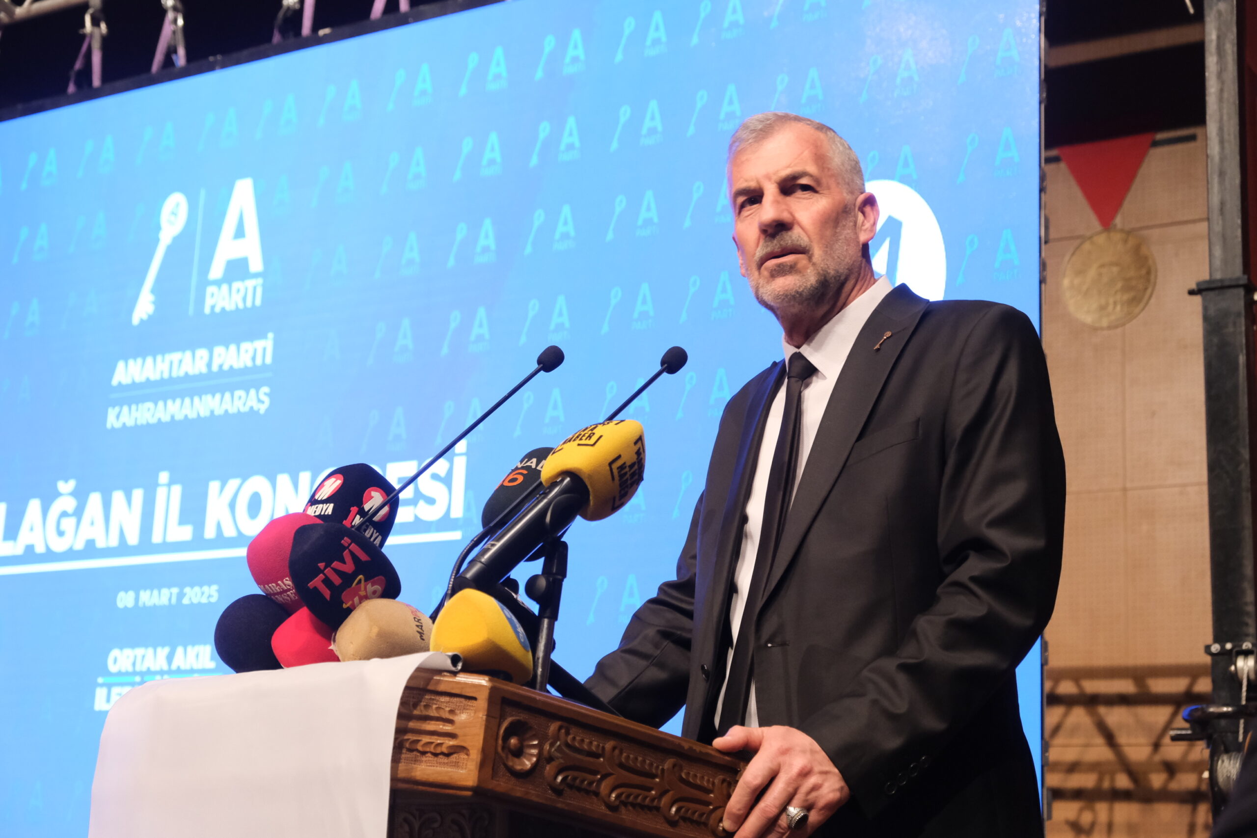 Anahtar Parti (A Parti) Kahramanmaraş İl Başkanı Fatin Rüştü KAYIRAN,