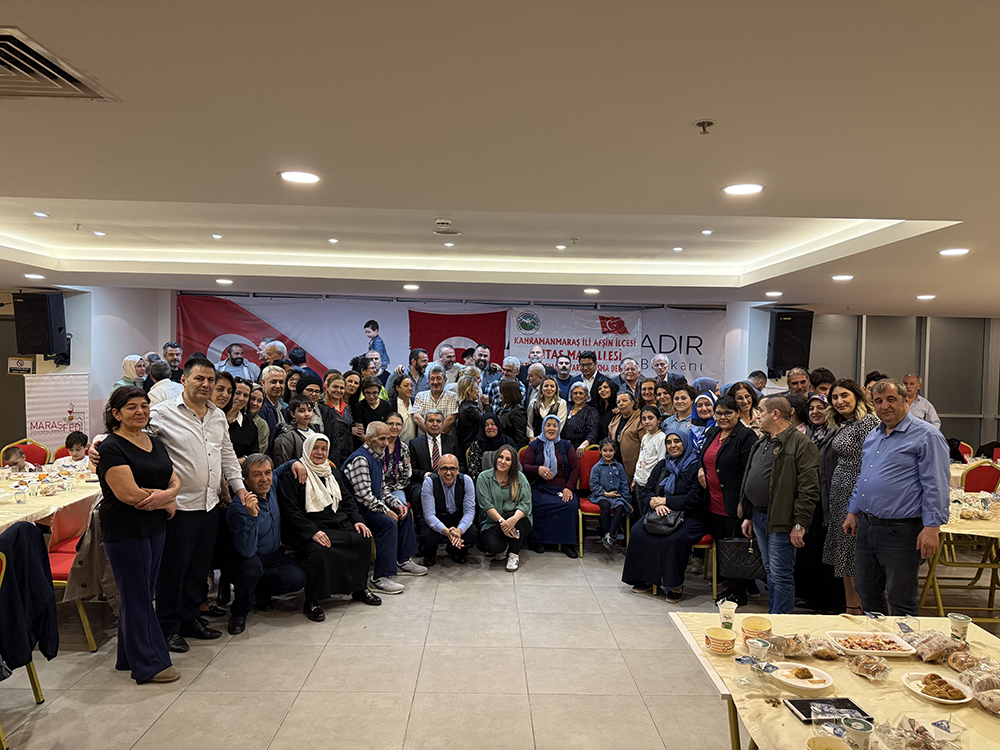 İstanbul Arıtaş Mahallesi Derneği Geleneksel Ramazan Ayı İftarı Birlikte Oruç