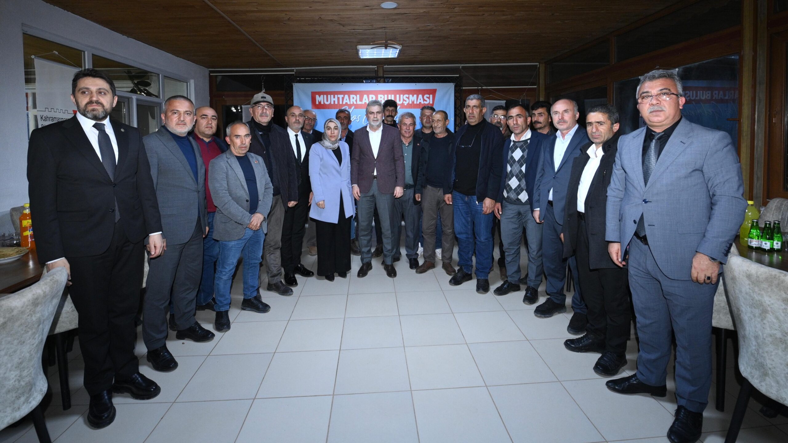 Nurhak’ta muhtarlarla bir araya gelen Başkan Görgel, “Nurhak’ı her alanda