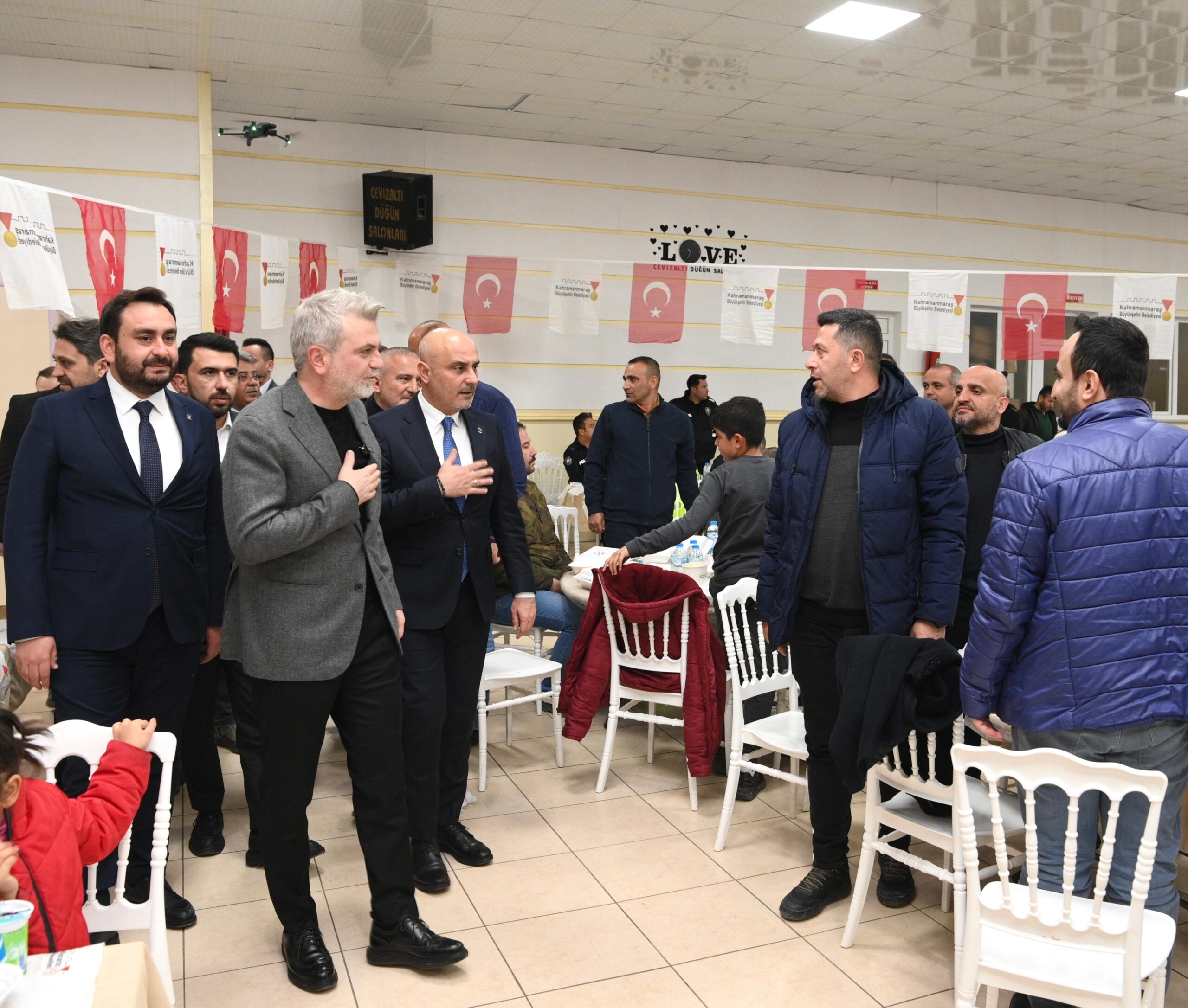 Kahramanmaraş Büyükşehir’in İftar Sofrası Pazarcık’ta Kuruldu! 1 Pazarcik Iftar 1 scaled