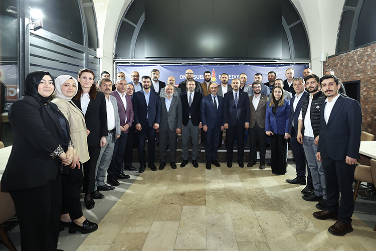 Onikişubat Belediye Başkanı Hanifi Toptaş’ın ev sahipliğinde AK Parti Kahramanmaraş
