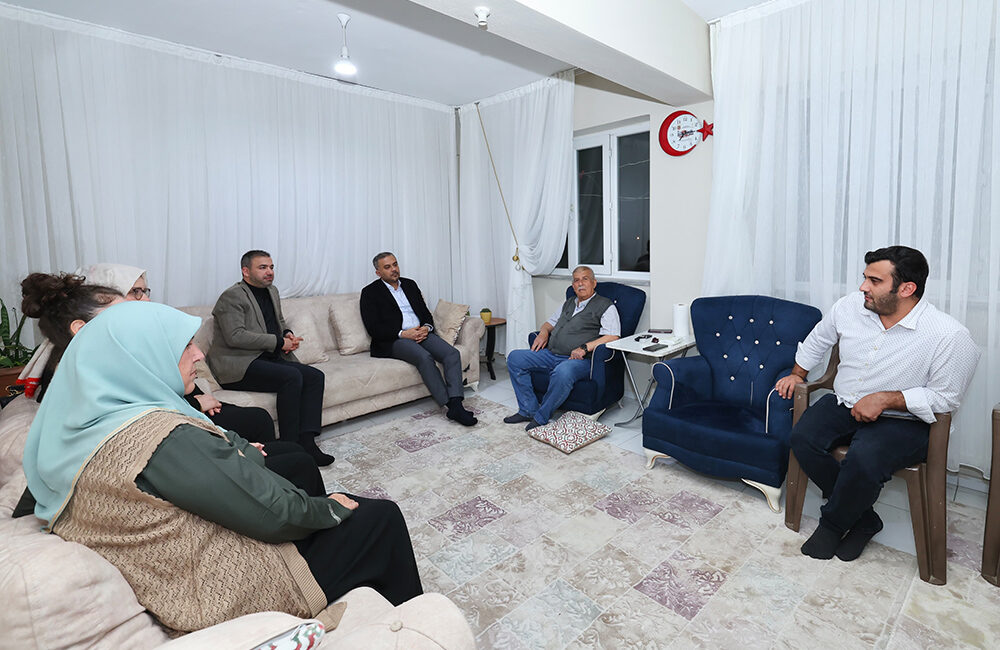 Onikişubat Belediye Başkanı Hanifi Toptaş, vatan uğruna canını feda eden