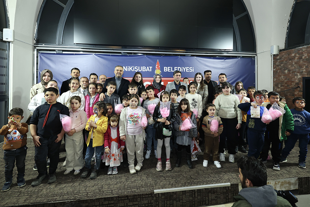 Onikişubat Belediye Başkanı Hanifi Toptaş, Ramazan ayının bereketini yetim çocuklarla