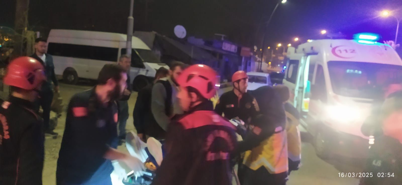 Kahramanmaraş’ın Onikişubat ilçesinde gece saatlerinde meydana gelen trafik kazasında 1