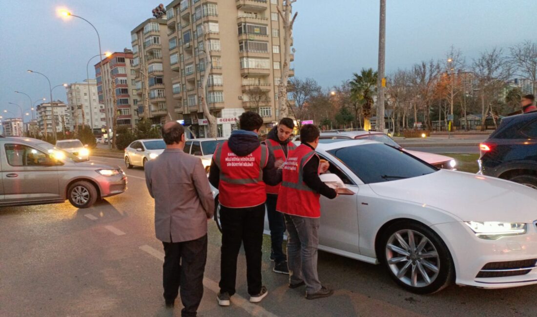 Kahramanmaraş İl Milli Eğitim Müdürlüğü Din Öğretimi Bölümü tarafından yürütülen