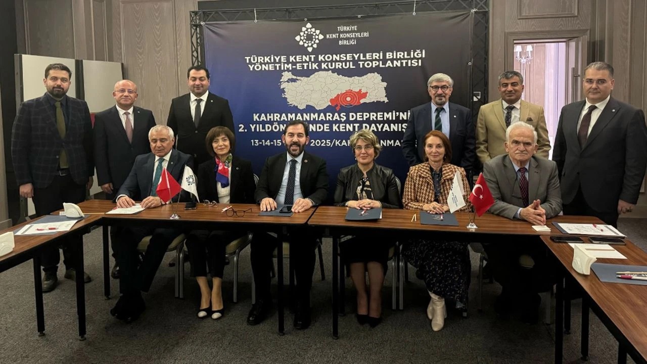 Kahramanmaraş, Türkiye Kent Konseyleri Birliği'nin (TKKB) önemli bir toplantısına ev