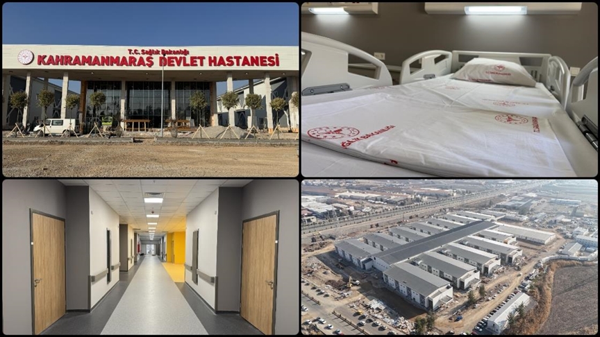 6 Şubat 2023 depremlerinin ardından sağlık altyapısını güçlendirmek amacıyla Kahramanmaraş’ta