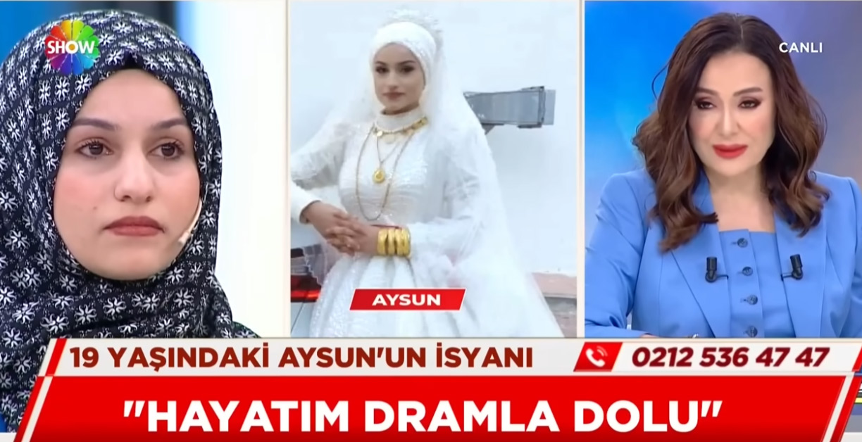 Kahramanmaraşlı bir subayla evlenen Vanlı gelin Aysun Aksu, düğünde takılan