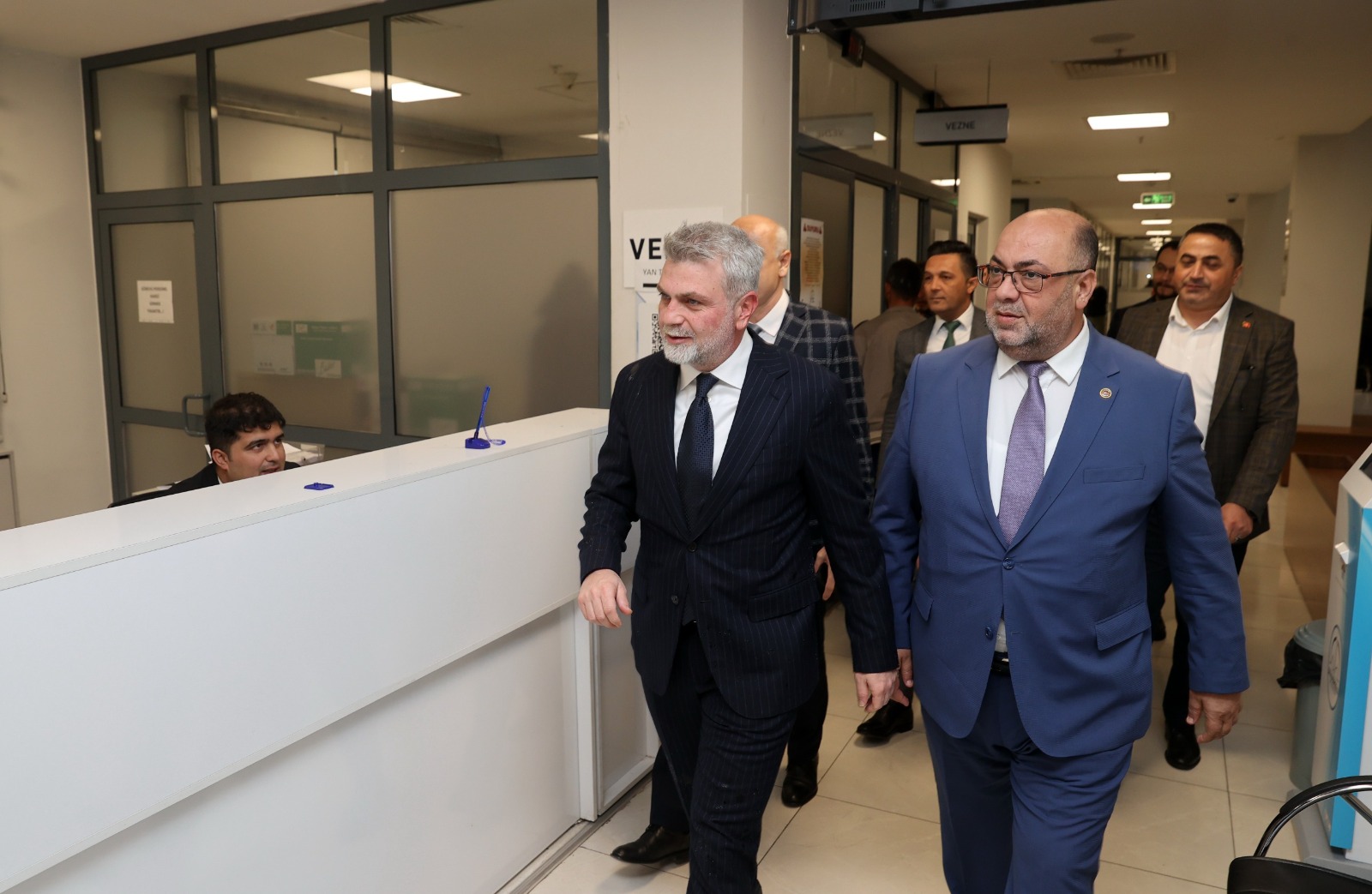 Kahramanmaraş Büyükşehir Belediye Başkanı Fırat Görgel, Dulkadiroğlu Belediye Başkanı Mehmet