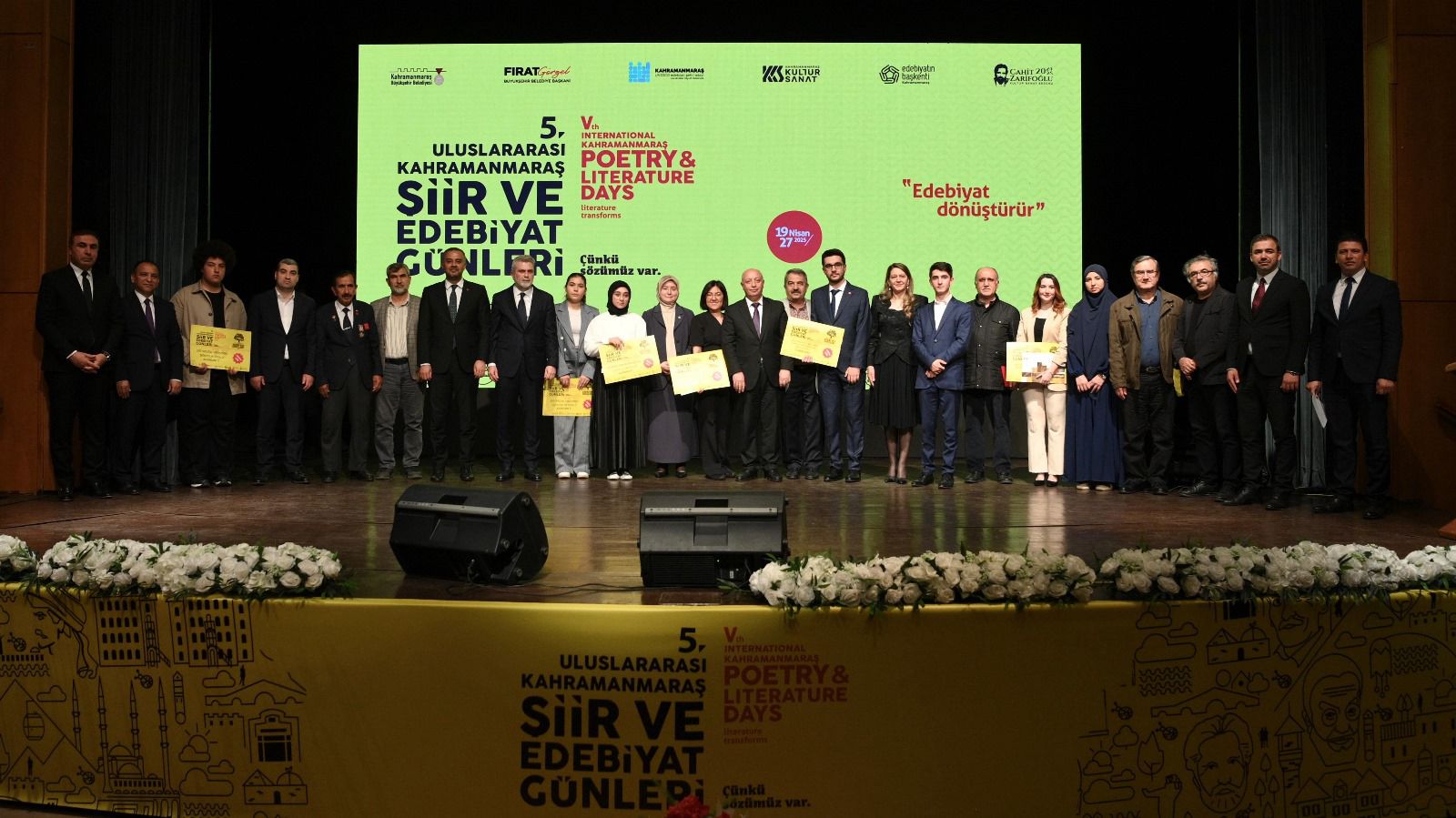 Büyükşehir Belediyesi tarafından bu yıl 5’incisi gerçekleştirilen Uluslararası Şiir ve
