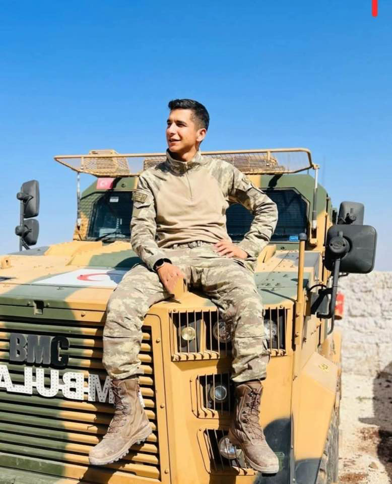 Kahramanmaraş'ın Göksun ilçesinde meydana gelen trafik kazasında Uzman Çavuş Hüseyin