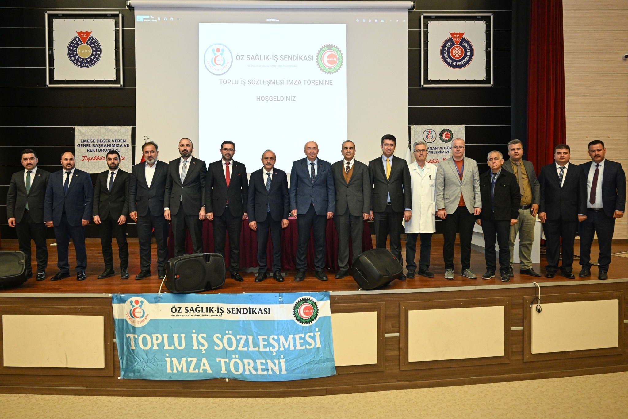 Kahramanmaraş Sütçü İmam Üniversitesi ile Öz Sağlık-İş Sendikası arasında, sağlık