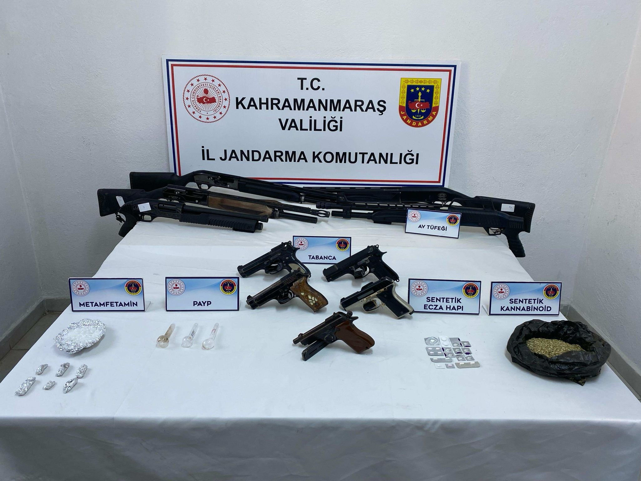 Kahramanmaraş İl Jandarma Komutanlığı, halkın huzur ve güvenliğini sağlamak amacıyla