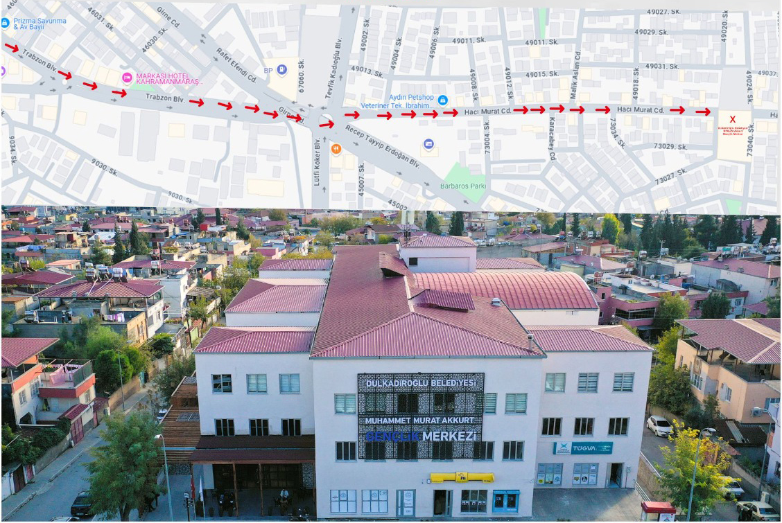 Kahramanmaraş’ın Dulkadiroğlu ilçesinde yer alan Trabzon Caddesi’nde başlatılacak yerinde dönüşüm