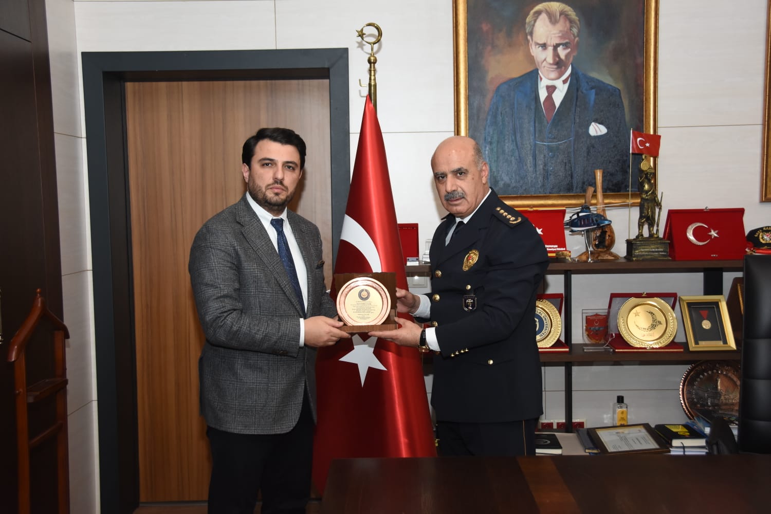 Kahramanmaraş’ta Polis Haftası kapsamında anlamlı bir ziyaret gerçekleştirildi. Kahramanmaraş Emniyet