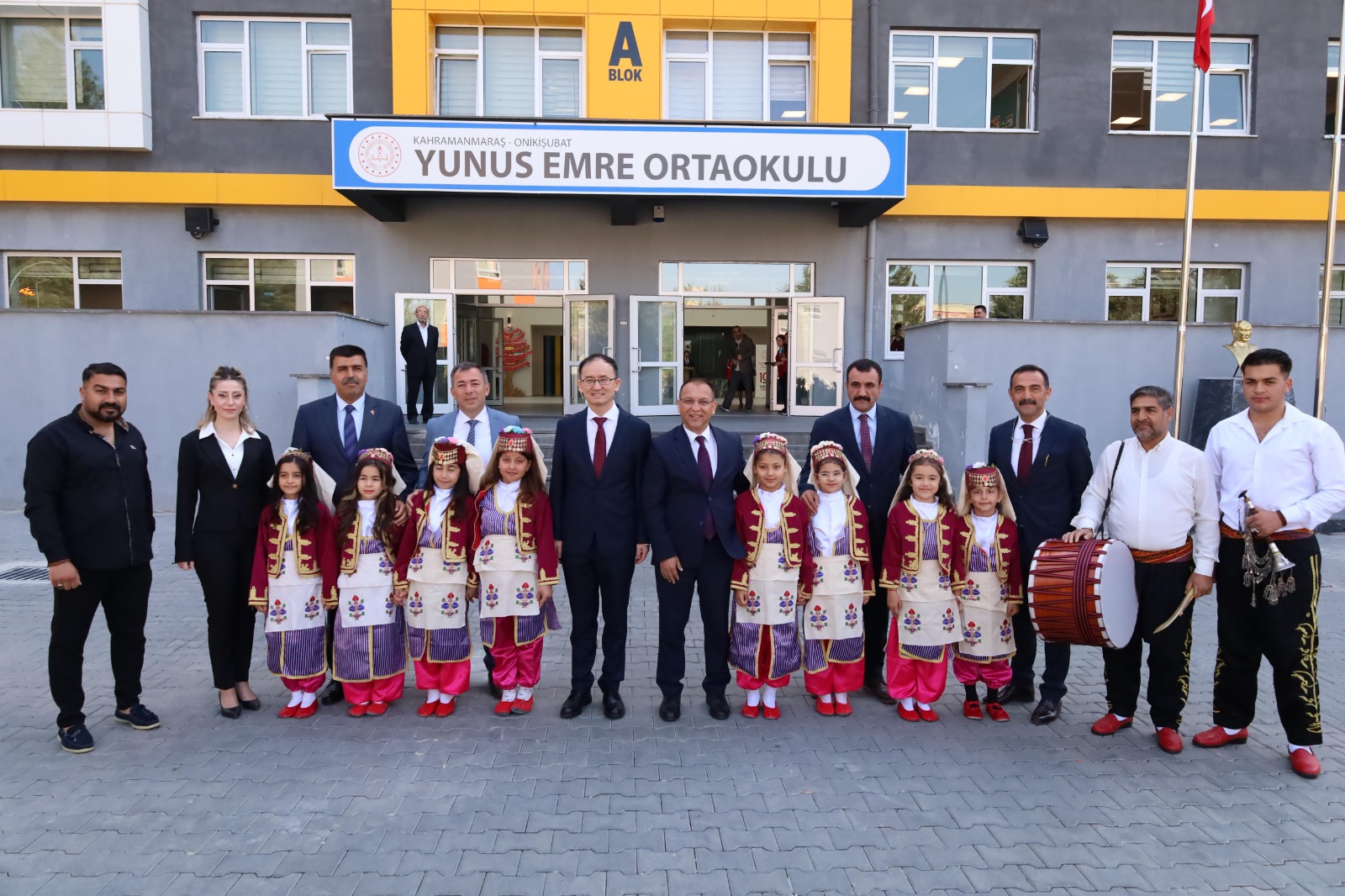 Çin Halk Cumhuriyeti Türkiye Büyükelçisi Jiang  Xuebin, Kahramanmaraş’ın Onikişubat İlçesi’ndeki