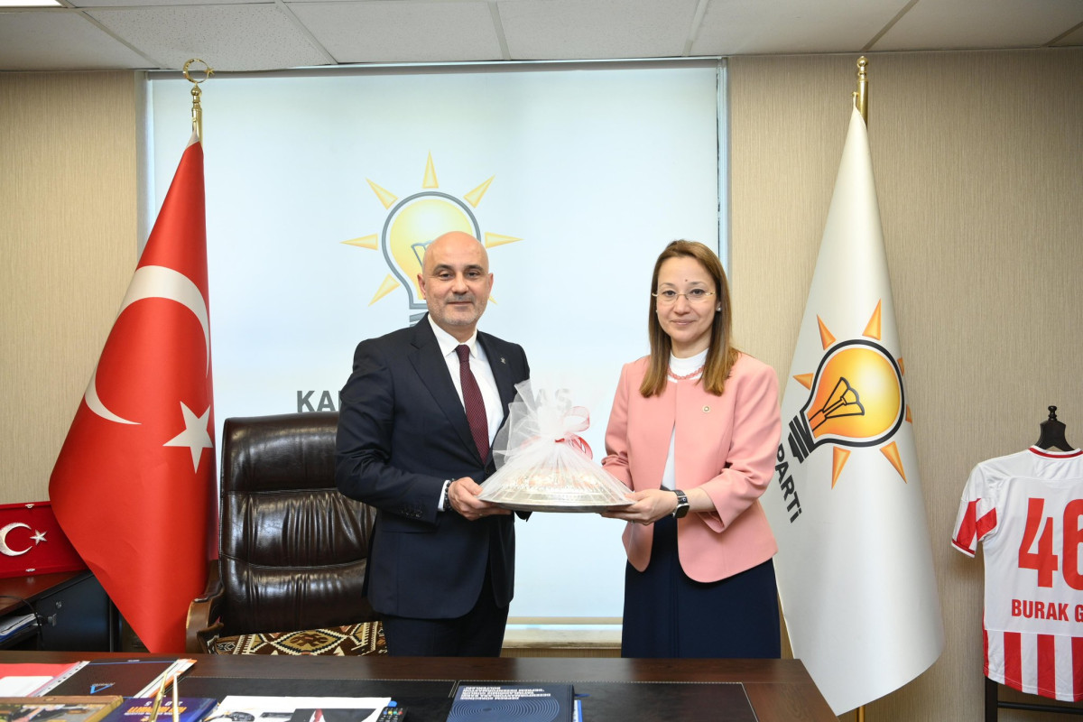 Bir dizi ziyaret ve temaslarda bulunmak üzere Kahramanmaraş’a gelen AK