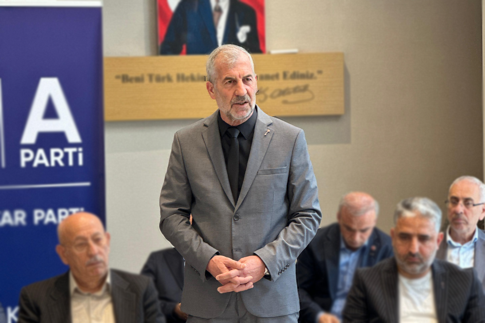 Anahtar Parti ([A Parti]) İl Başkanı Fatin Rüştü Kayıran, Türkiye