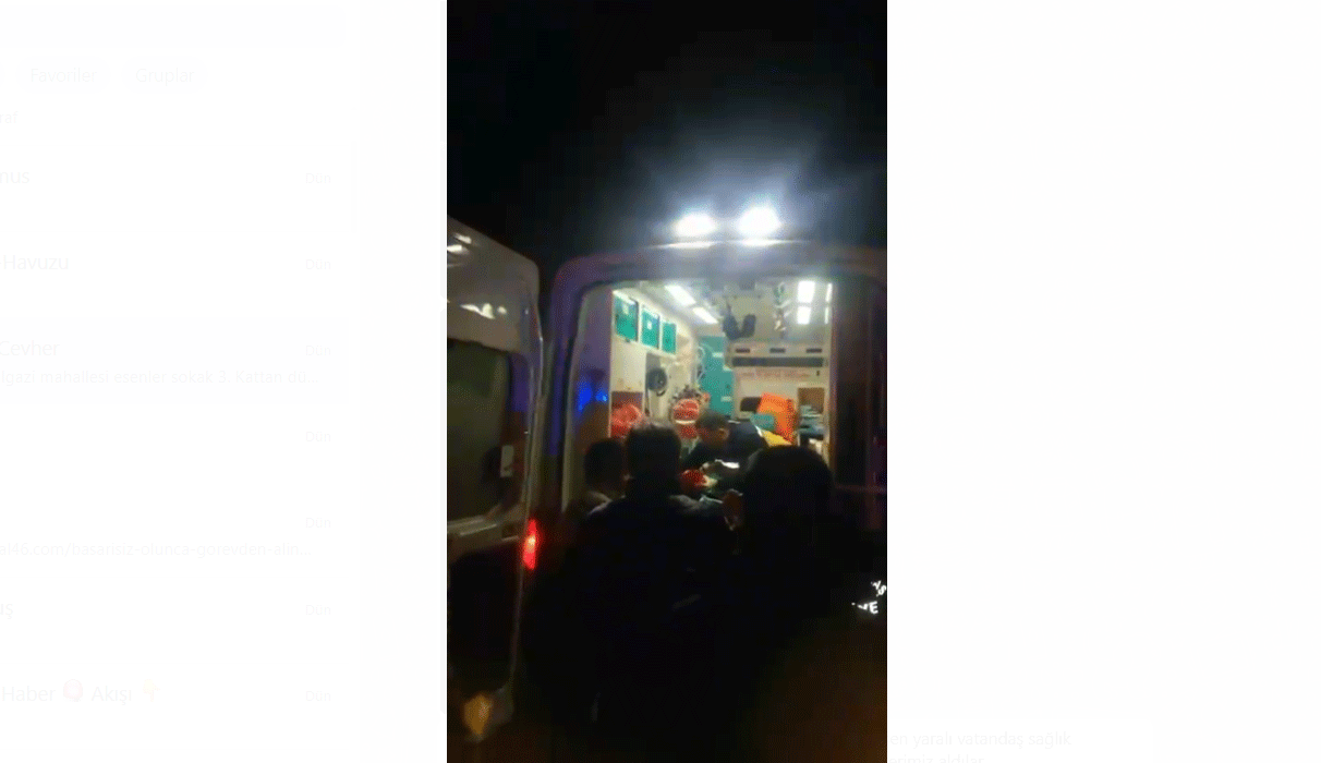 Kahramanmaraş’ın Elbistan ilçesinde yaşanan olayda, bir apartmanın üçüncü katında yaşayan