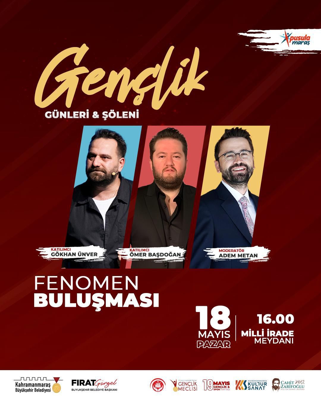 Büyükşehir Belediyesi, 17 – 18 Mayıs tarihlerinde düzenleyeceği “Gençlik Günleri