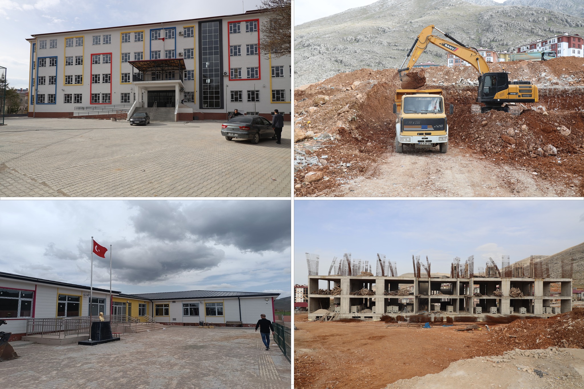 Kahramanmaraş’ın Elbistan ilçesinde, eğitim alanındaki yatırımlar hız kesmeden devam ediyor.