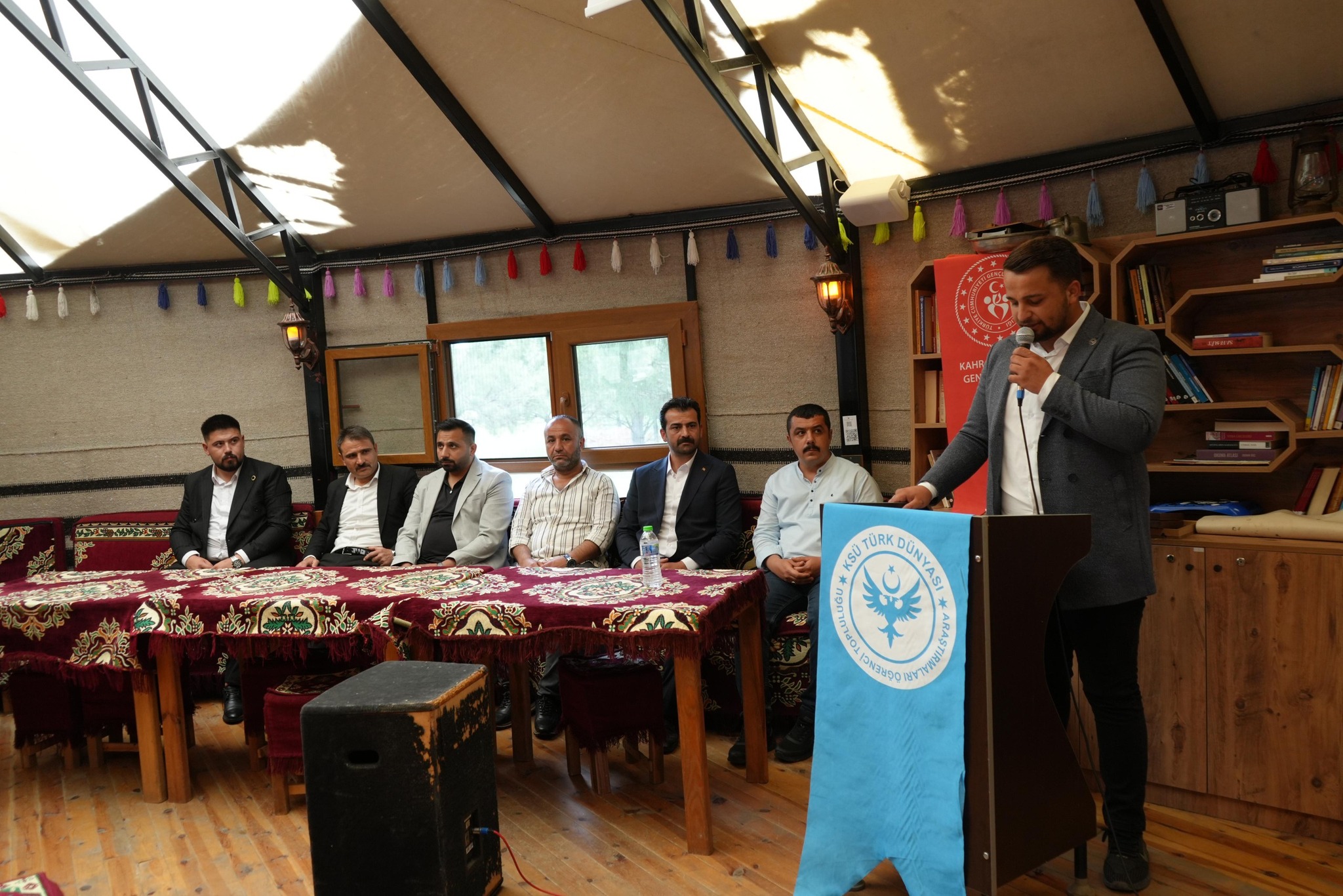 Kahramanmaraş Ülkü Ocakları İl Başkanı Ali Rıza Gedemenli, il ocak