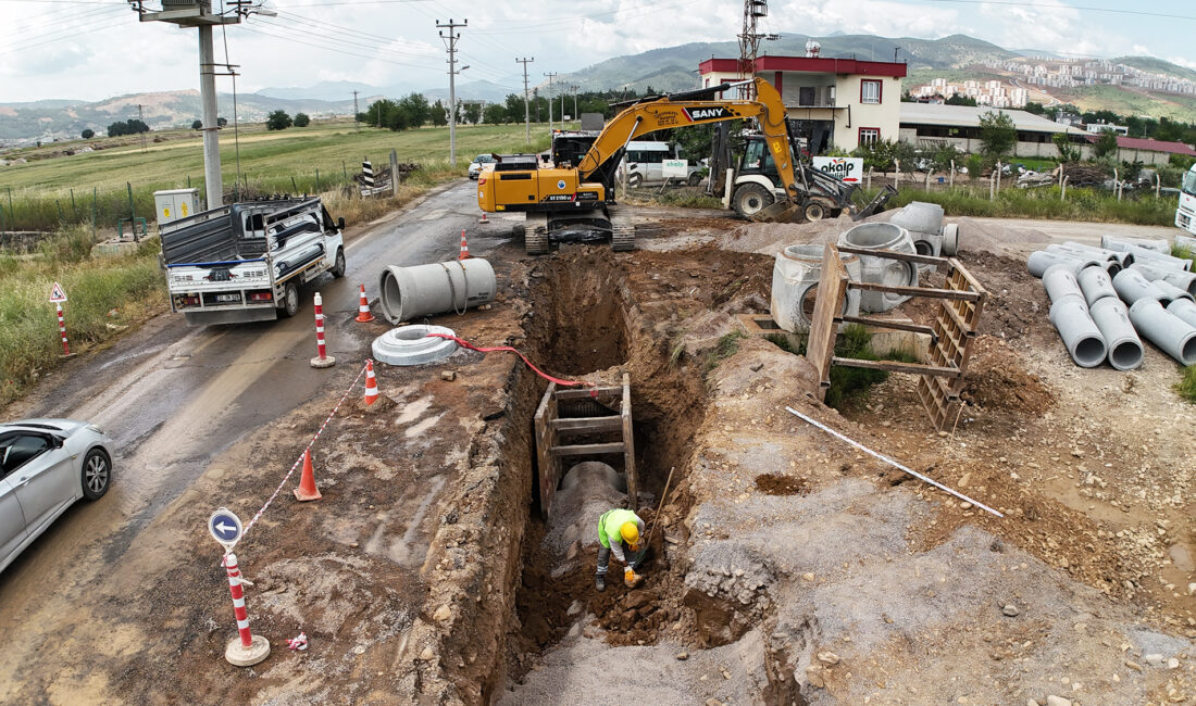 KASKİ ve AFAD iş birliğiyle Önsen bölgesinde başlatılan altyapı imalatları
