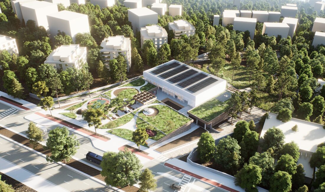 Büyükşehir Belediyesi tarafından şehre kazandırılacak Kahramanmaraş Gençlik ve Spor Merkezi’nin